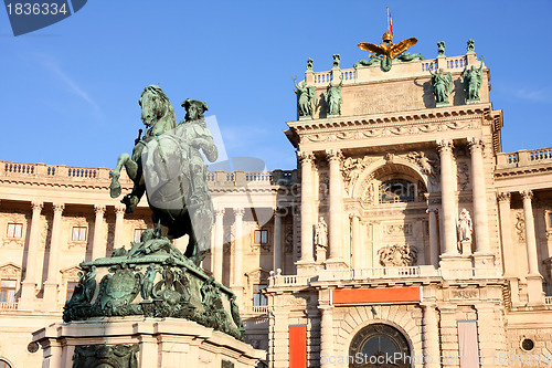 Image of Prince Eugen of Savoy, Hofburg in Vienna, Austria