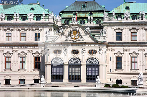 Image of Belvedere in Vienna, Austria