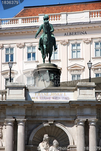 Image of Albertina museum in Vienna, Austria