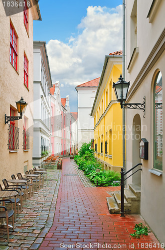 Image of Narrow Riga street