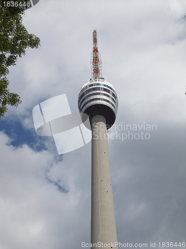 Image of TV tower in Stuttgart