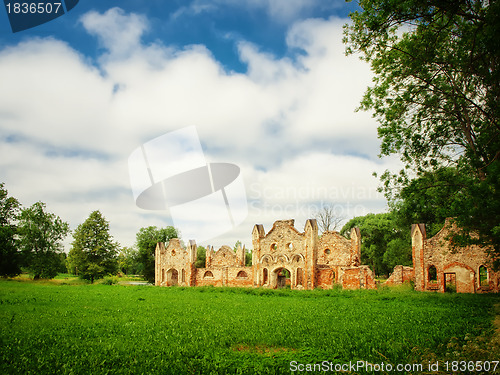 Image of Stone ruins of the old castle