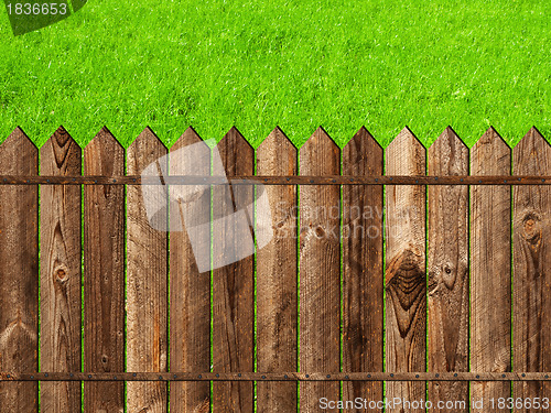 Image of wooden fence