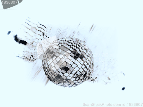 Image of White Disco globe