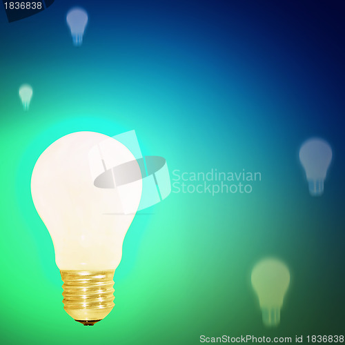 Image of Falling bulbs