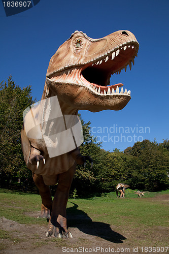 Image of Aggressive T-Rex