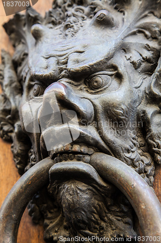 Image of Devil Head Door Knocker