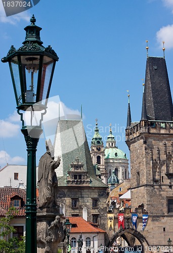 Image of Karlov or charles bridge in Prague