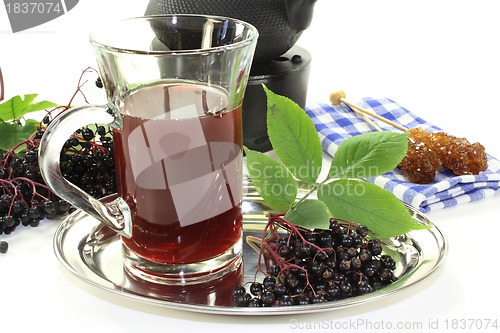 Image of elderberry tea