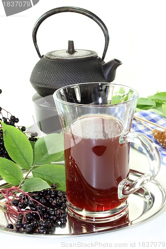 Image of elderberry tea