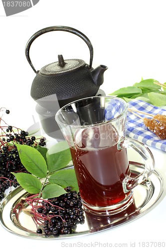 Image of elderberry tea