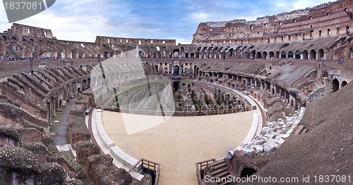 Image of Colosseum in Rome, Italy