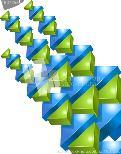Image of vector background abstract geometric design