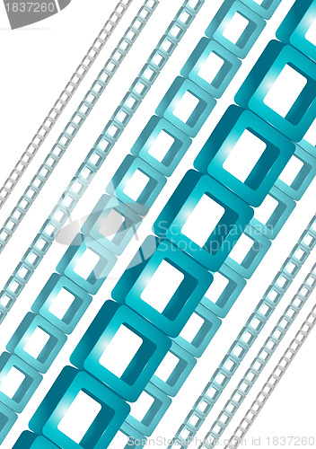 Image of vector background abstract geometric design