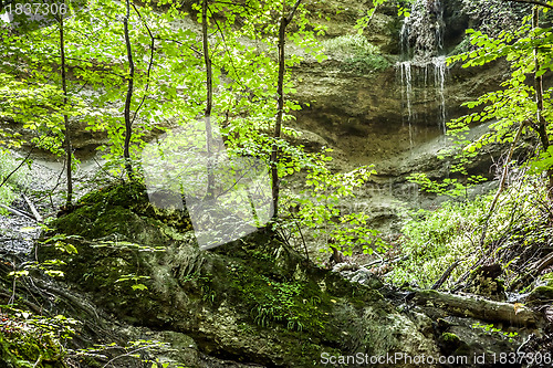 Image of PÃ¤hler Schlucht waterfall