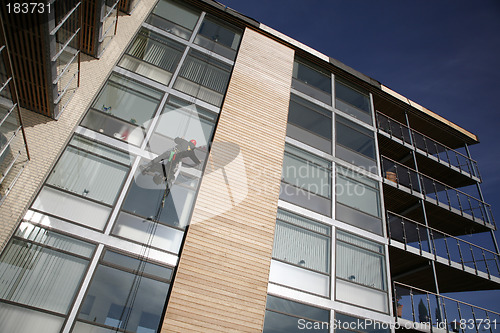 Image of Cleaning windows