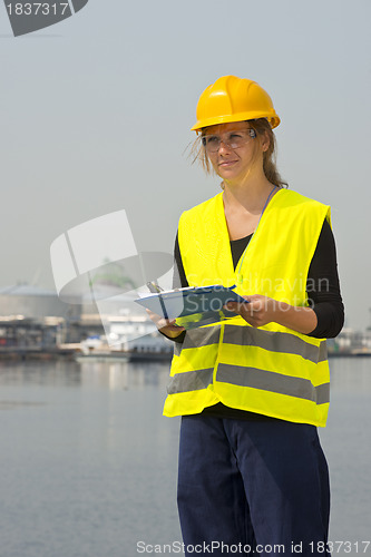 Image of female engineer