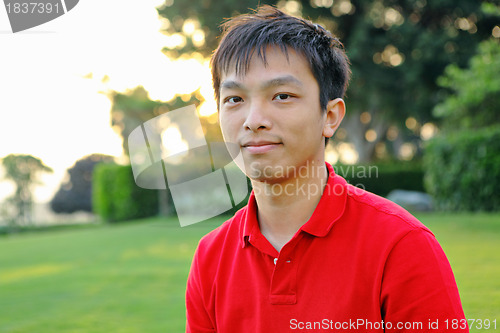Image of portrait of young man