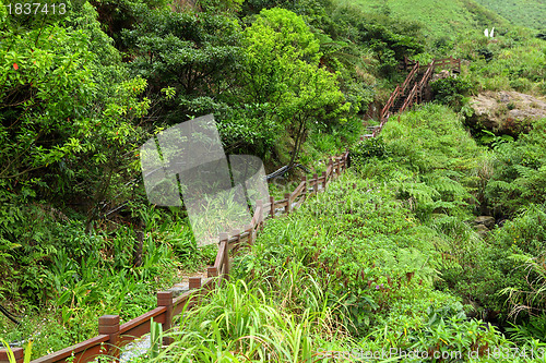 Image of mountain path for hiking