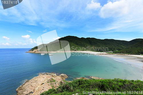 Image of beach in sea coast