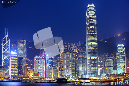 Image of Hong Kong at night