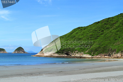 Image of Sai Wan beach in Hong Kong