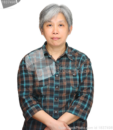 Image of mature asian woman