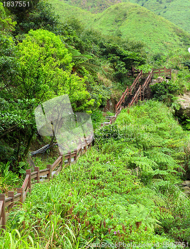 Image of mountain path for hiking