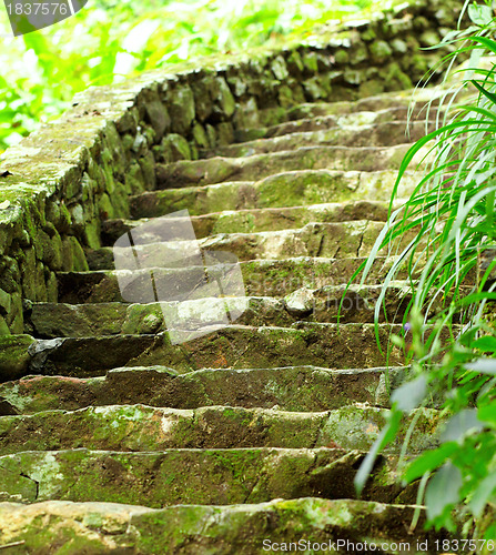 Image of stone stair outdoor