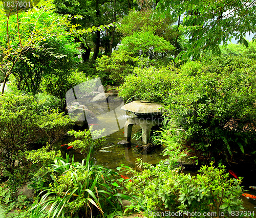 Image of chinese traditional garden