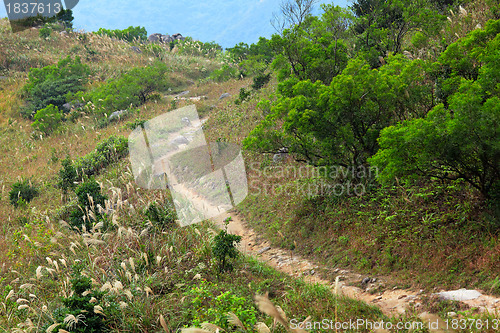 Image of mountain path for hiking