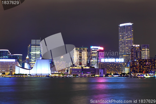 Image of kowloon at night