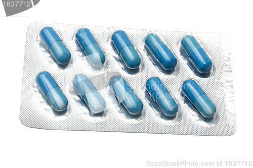 Image of Blue Capsules