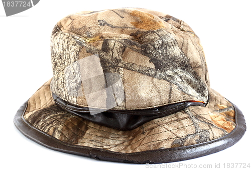 Image of camouflage hunting hat