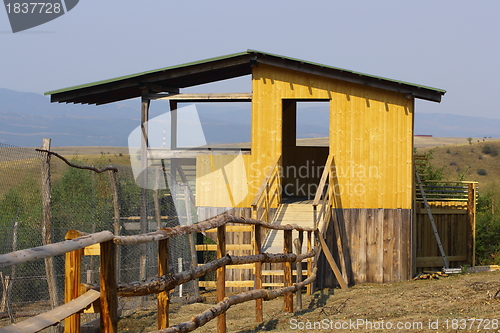 Image of hunting hide structure