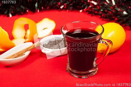 Image of Christmas wine