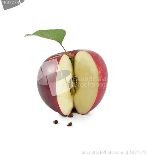 Image of cut apple