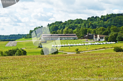 Image of airport of sailplanes