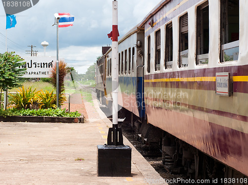 Image of Passenger train in Aranyaprathet, Thailand