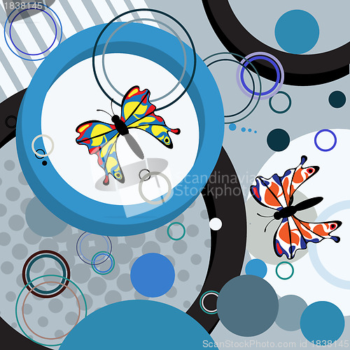 Image of Butterfly abstract