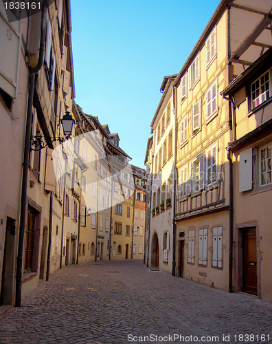 Image of Colmar romantic town in Alsace