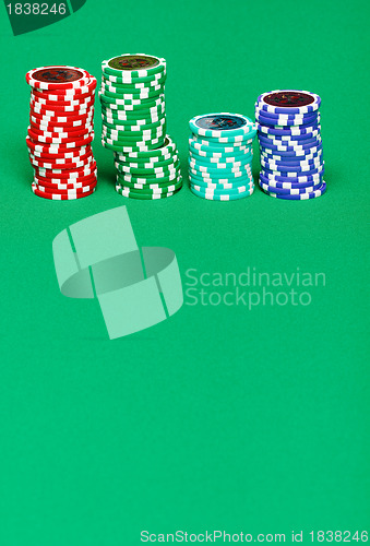 Image of casino chips