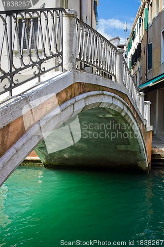 Image of Bridge over a canal in Venice