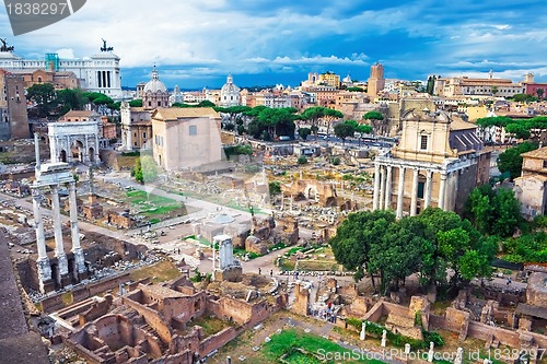 Image of Ancient Forum in Rome
