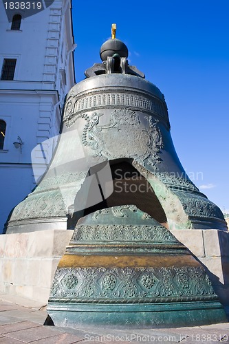 Image of The largest Tsar Bell in Moscow Kremlin