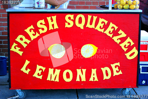 Image of Lemonade stand.