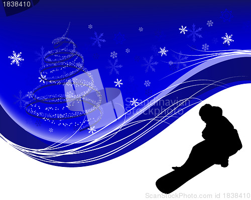 Image of Snowboard background