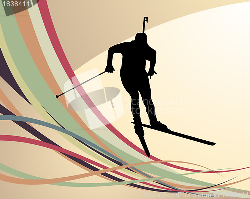 Image of biathlon athlete