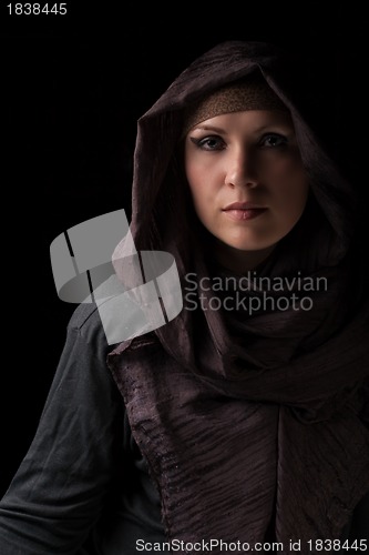 Image of Muslim beautiful girl