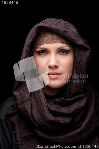 Image of Muslim beautiful girl